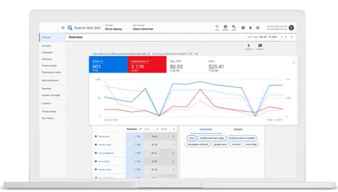 Google Ads features in Search Ads 360 .